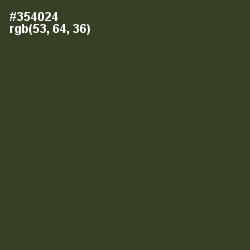 #354024 - Lunar Green Color Image