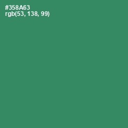#358A63 - Sea Green Color Image