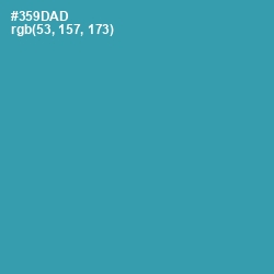 #359DAD - Boston Blue Color Image