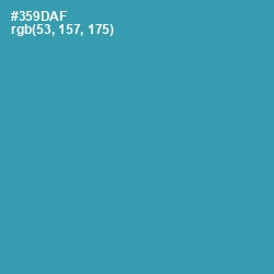 #359DAF - Boston Blue Color Image