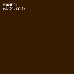 #361B01 - Clinker Color Image