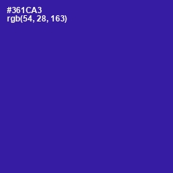 #361CA3 - Blue Gem Color Image