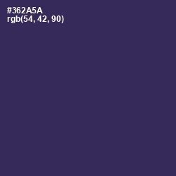 #362A5A - Martinique Color Image