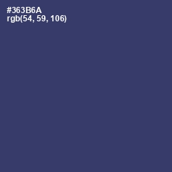 #363B6A - Rhino Color Image