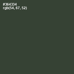 #364334 - Lunar Green Color Image