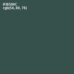 #36504C - Limed Spruce Color Image