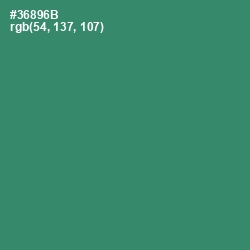 #36896B - Sea Green Color Image