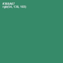 #368A67 - Sea Green Color Image