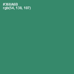 #368A6B - Sea Green Color Image