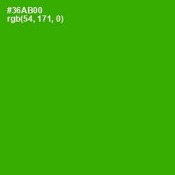 #36AB00 - La Palma Color Image