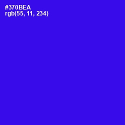 #370BEA - Blue Color Image