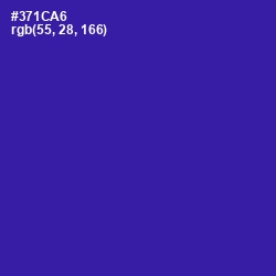 #371CA6 - Blue Gem Color Image