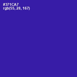 #371CA7 - Blue Gem Color Image