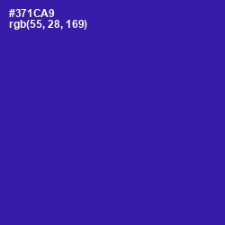 #371CA9 - Blue Gem Color Image