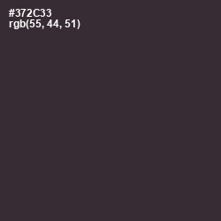 #372C33 - Blackcurrant Color Image