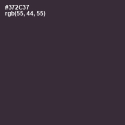 #372C37 - Blackcurrant Color Image