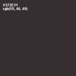 #372E31 - Blackcurrant Color Image