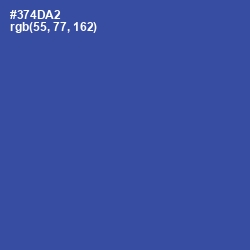 #374DA2 - Azure Color Image