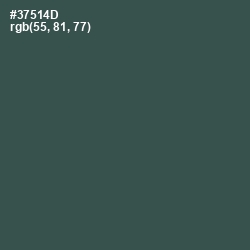 #37514D - Limed Spruce Color Image