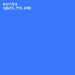 #3777F8 - Mariner Color Image