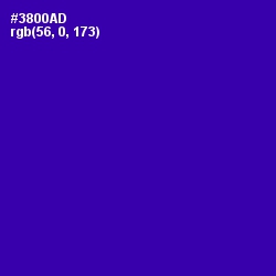 #3800AD - Blue Gem Color Image