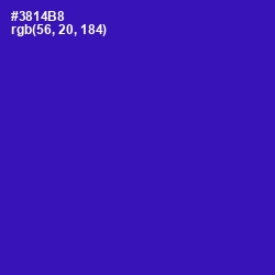 #3814B8 - Governor Bay Color Image