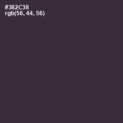 #382C38 - Blackcurrant Color Image