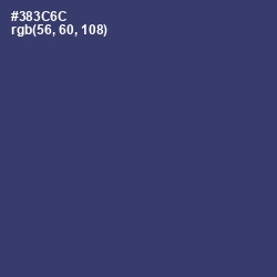 #383C6C - Rhino Color Image