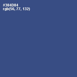 #384D84 - Chambray Color Image