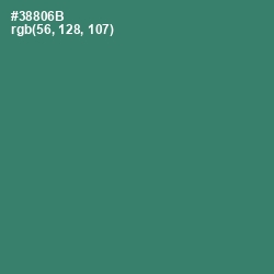 #38806B - Sea Green Color Image