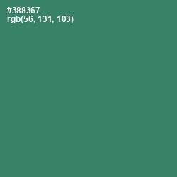 #388367 - Sea Green Color Image