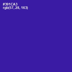 #391CA3 - Blue Gem Color Image