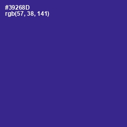 #39268D - Jacksons Purple Color Image