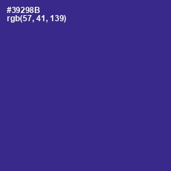 #39298B - Jacksons Purple Color Image