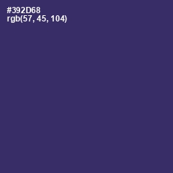 #392D68 - Jacarta Color Image