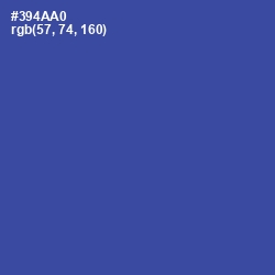 #394AA0 - Azure Color Image