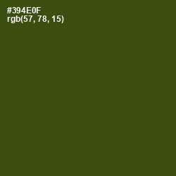 #394E0F - Clover Color Image
