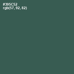 #395C52 - Mineral Green Color Image