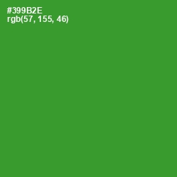 #399B2E - Forest Green Color Image