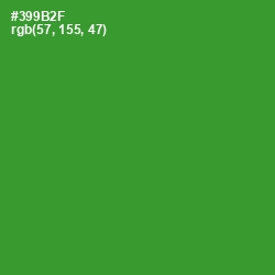 #399B2F - Forest Green Color Image