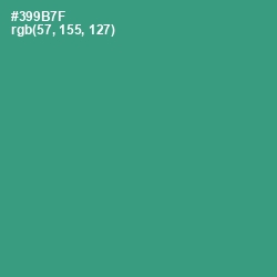 #399B7F - Eucalyptus Color Image