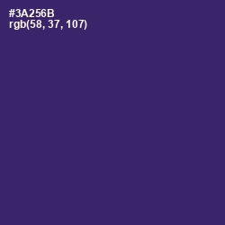 #3A256B - Jacarta Color Image