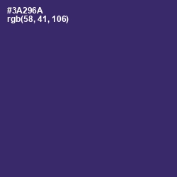 #3A296A - Jacarta Color Image