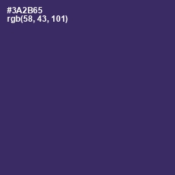 #3A2B65 - Jacarta Color Image