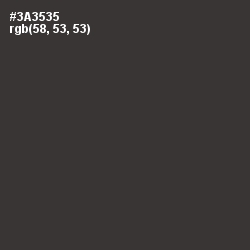 #3A3535 - Dune Color Image
