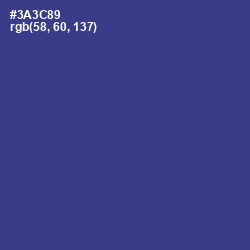 #3A3C89 - Bay of Many Color Image