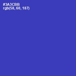 #3A3CBB - Governor Bay Color Image