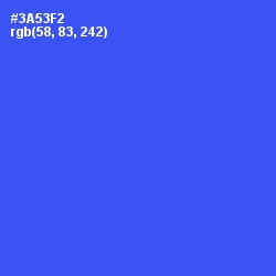 #3A53F2 - Mariner Color Image