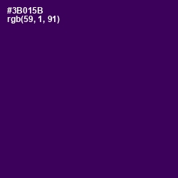 #3B015B - Jagger Color Image