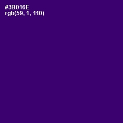 #3B016E - Christalle Color Image